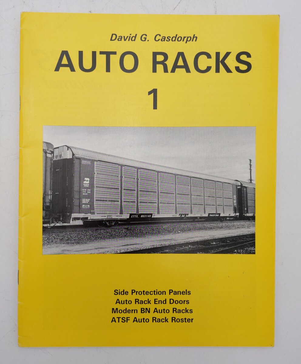 Auto Racks Vol.1 Paperback Book By David G. Casdorph EX