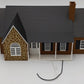 Lionel 6-34111 O Gauge Deluxe Fieldstone House With Lights EX