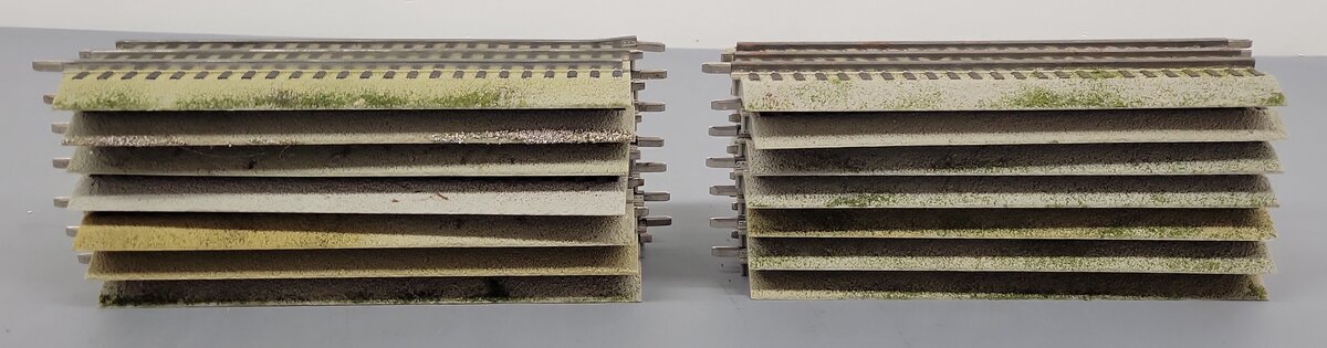 Lionel 6-12014 O FasTrack 10" Straight Track (14)