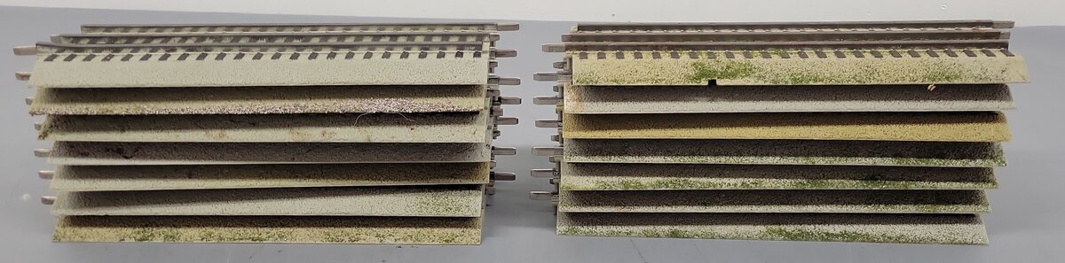 Lionel 6-12014 O FasTrack 10" Straight Track (14)