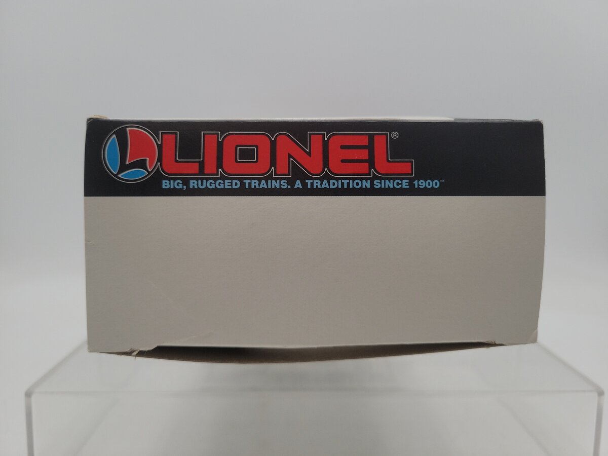 Lionel 6-16371 O Gauge Burlington Northern I-Beam Flat Car #16371 w/Wood Load VG/Box