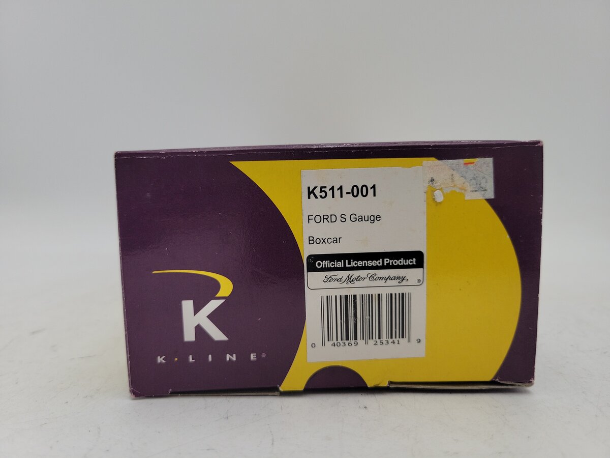 K-Line K511-001 S Gauge Ford Boxcar EX/Box