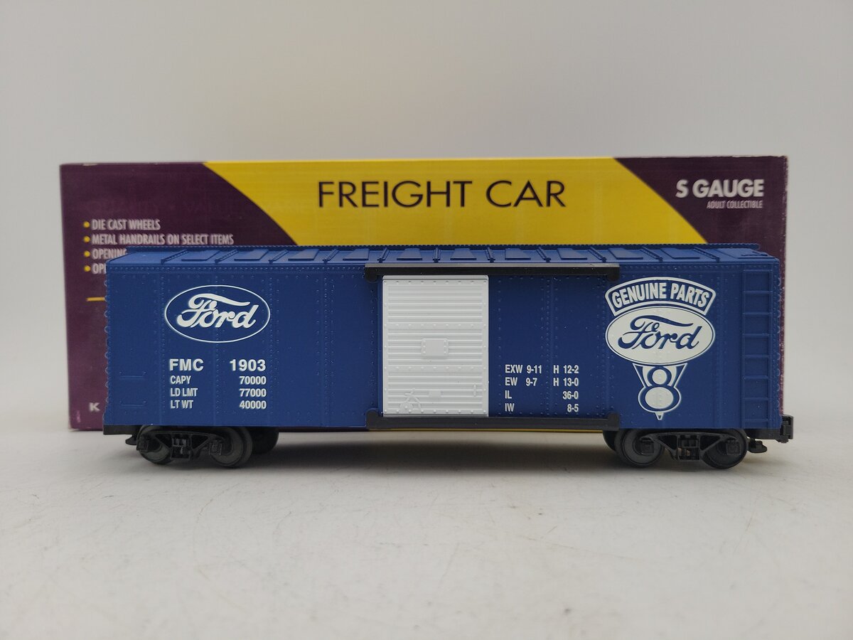 K-Line K511-001 S Gauge Ford Boxcar EX/Box
