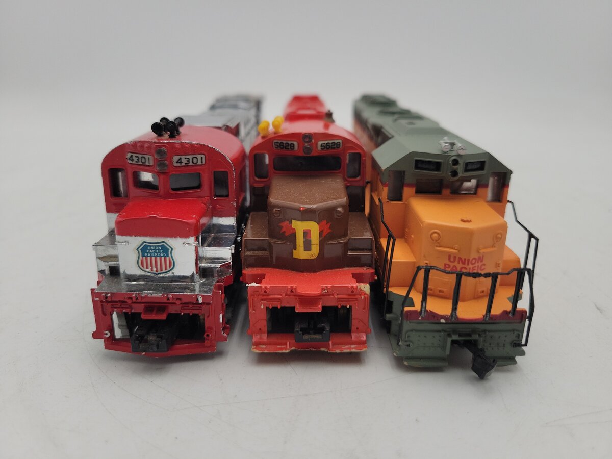 Tyco & Bachmann Assorted Diesel Locomotives: 5628, 866, 4301 [3] VG
