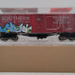 Menards 279-5770 O Weathered Southern Boxcar with Graffiti #4328 NIB