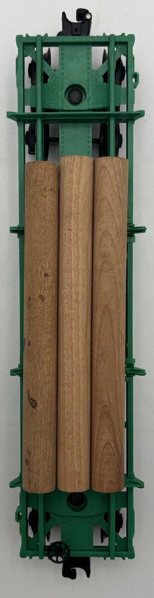 Lionel 6-9300 O Gauge Penn Central Operating Log Dump w/3 Logs EX