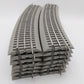 Lionel 6-12041 FasTrack O72 Curved Track Sections (14) EX
