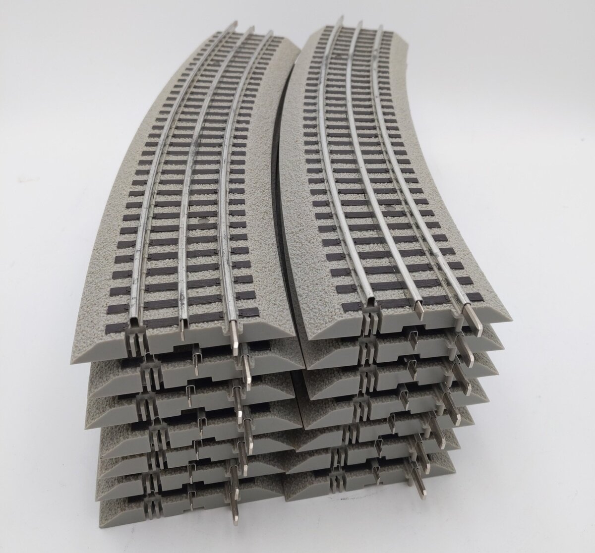 Lionel 6-12041 FasTrack O72 Curved Track Sections (14) EX
