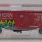 Menards 279-5770 O Gauge Weathered Southern Boxcar with Graffiti #4098 NIB