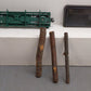 Lionel 6-16665 O / O27 Gauge Maine Central Log Dump Car with 3 Loads  #16665 VG/Box