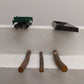 Lionel 6-16665 O / O27 Gauge Maine Central Log Dump Car with 3 Loads  #16665 VG/Box