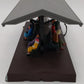 MTH 30-9006 O Gauge Passenger Station Platform (Gray Roof/Brown Base) VG