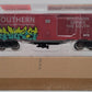 Menards 279-5770 O Gauge Weathered Southern Boxcar with Graffiti #4470 NIB