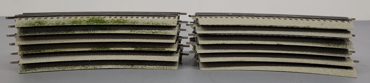 Lionel 6-12056 FasTrack O60 Curved Track (12)