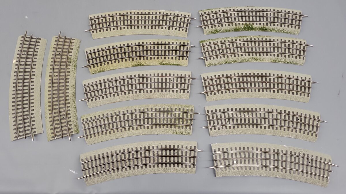 Lionel 6-12056 FasTrack O60 Curved Track (12)