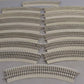 Lionel O Gauge Assorted Curved Fastrack Sections [16] VG