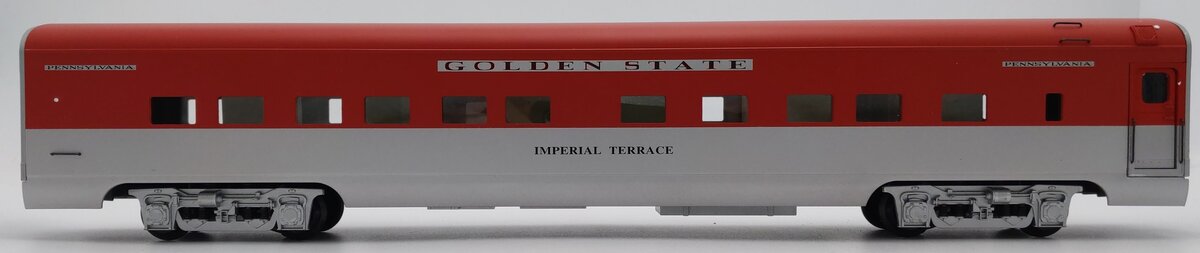 K-Line K4632-3368 O Golden State "Imperial Terrace "18" Aluminum Pullman Car EX/Box