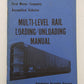 Multi-Level Rail Loading/Unloading Manual Paperback Book By Ford Motor Company VG