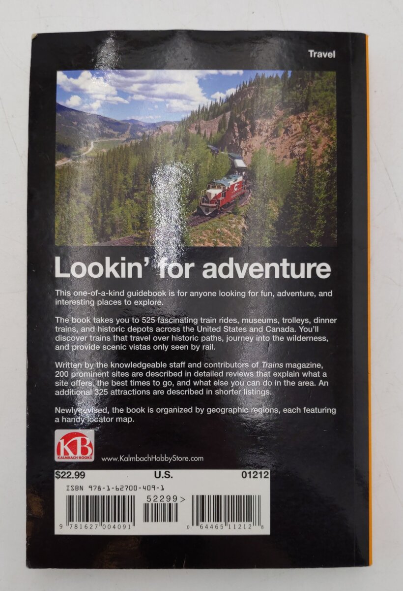 Tourist Train Guidebook 6th Edition Paperback Book By Kalmbach Books EX
