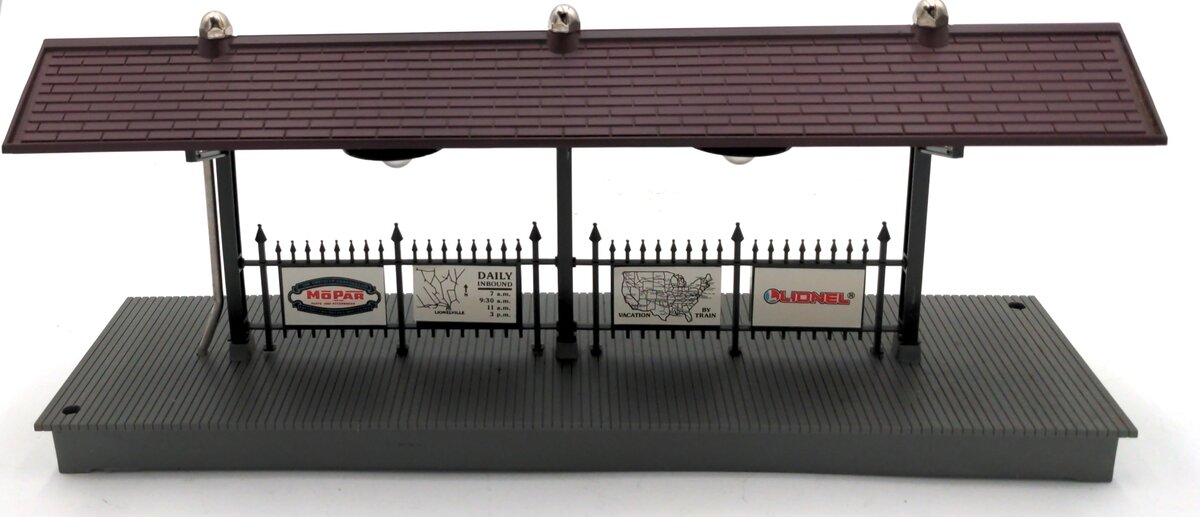 Lionel 6-12748 O/027 Illuminated Station Platform EX/Box