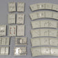 Lionel O Gauge Assorted Curved and Straight FasTrack Sections [17] VG