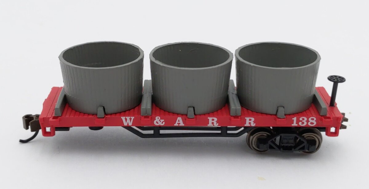Bachmann 15551 N Western and Atlantic Old-Time Water Tank Car #138 VG/Box