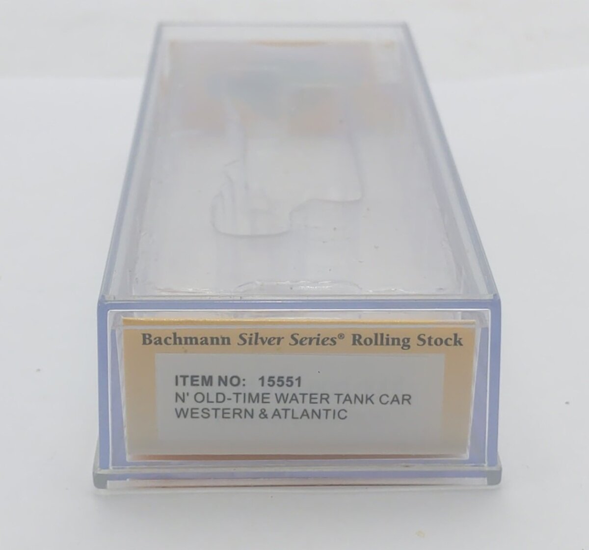 Bachmann 15551 N Western and Atlantic Old-Time Water Tank Car #138 VG/Box