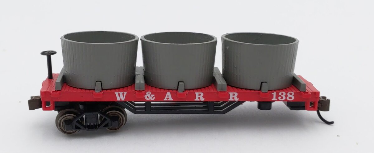 Bachmann 15551 N Western and Atlantic Old-Time Water Tank Car #138 VG/Box