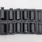 Bachmann 44871 N E-Z Track Graduated Pier (Set of 16) EX/Box