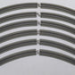 Bachmann 44854 N Nickel Silver 15.50" Radius Curved E-Z Track (12) EX