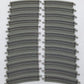 Bachmann 44855 N Nickel Silver 17.50" Radius Curved E-Z Track [24] EX