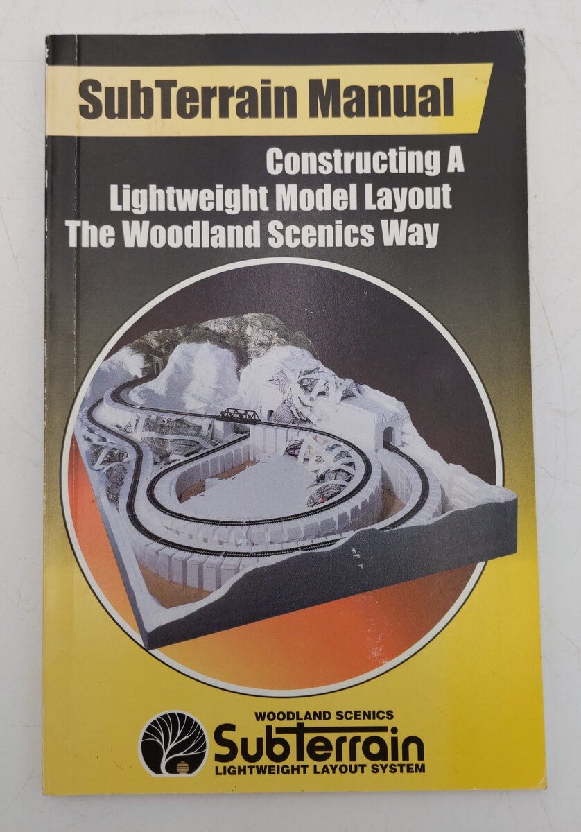 Subterrain Manual Paperback Book By Woodland Scenics VG