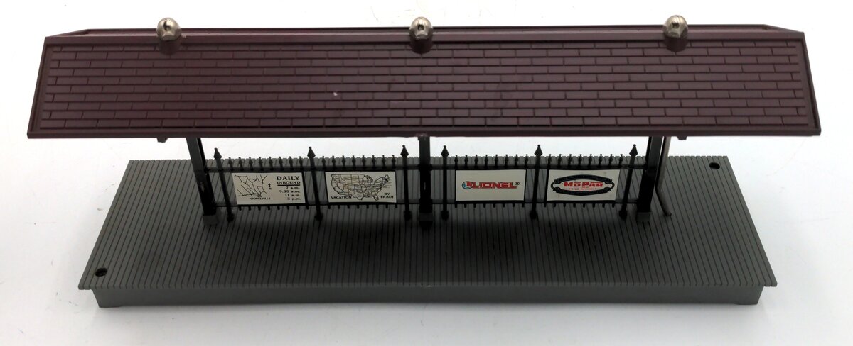 Lionel 6-12748 O/027 Illuminated Station Platform EX/Box