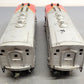 Lionel 2343 Vintage O Gauge Santa Fe F3 AA Diesel Locomotive Set VG
