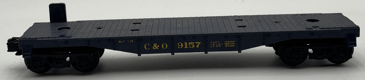 Lionel 6-9157 Chesapeake & Ohio Flatcar EX