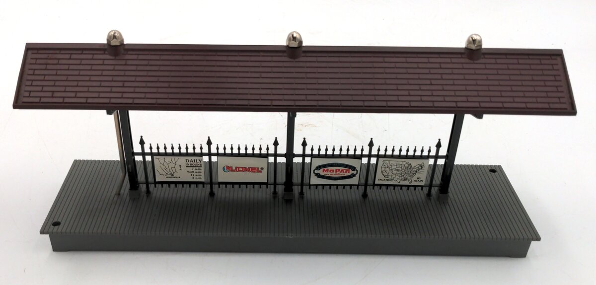 Lionel 6-12748 O/027 Illuminated Station Platform EX/Box