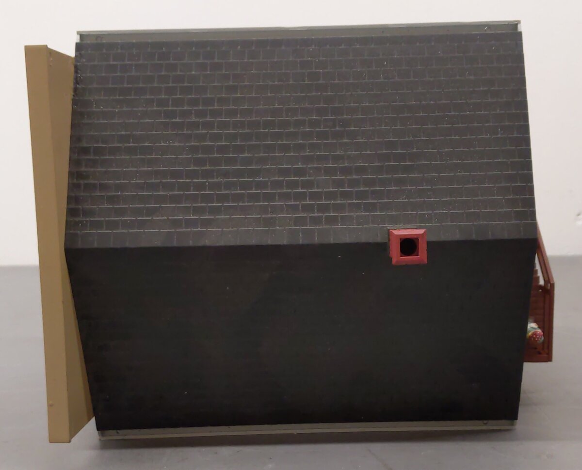 MTH 30-90346 O 2-Story Store Livery Building Lumber Yard VG/Box