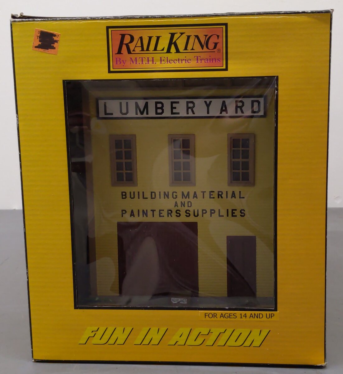 MTH 30-90346 O 2-Story Store Livery Building Lumber Yard VG/Box