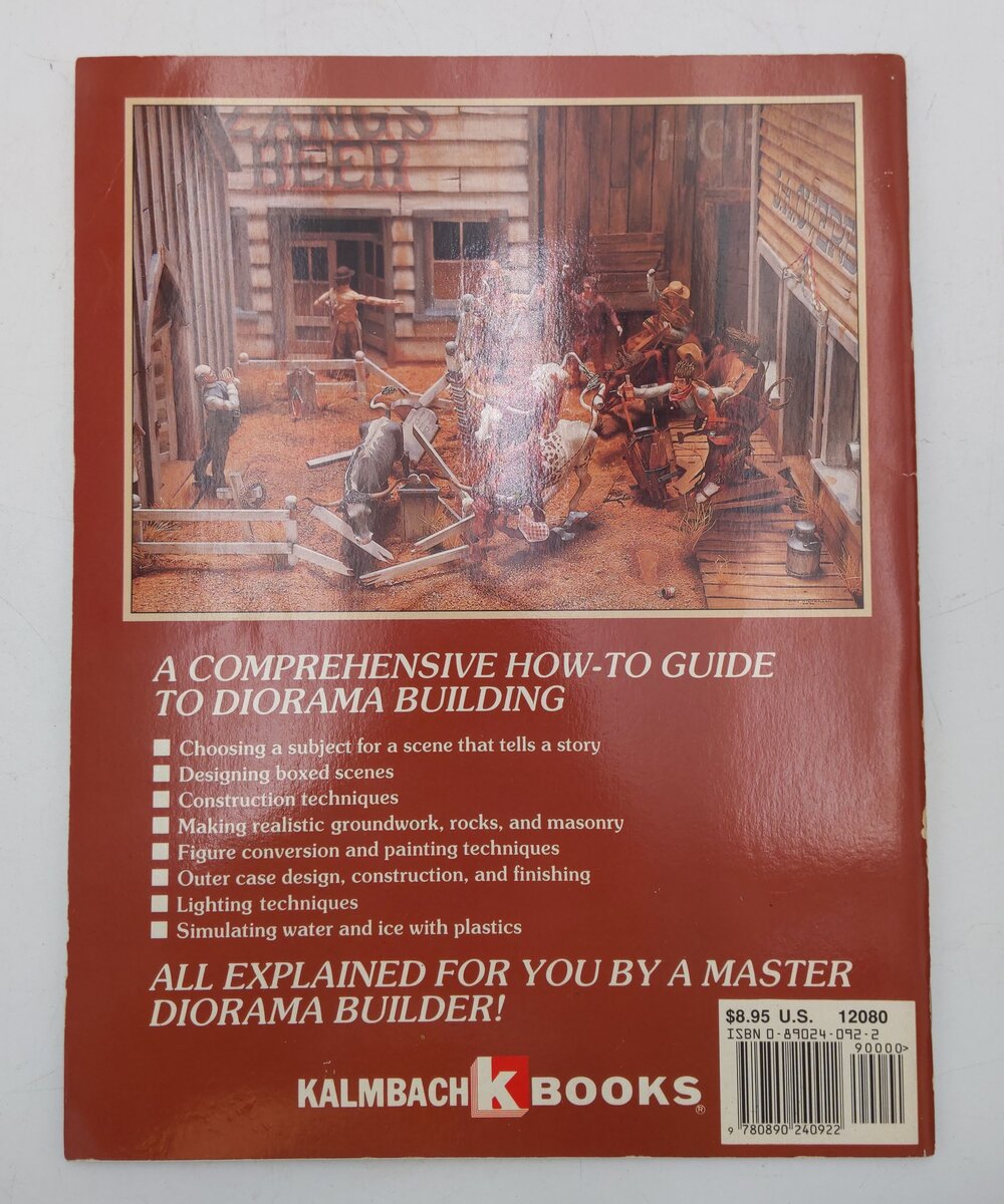 The Art Of The Diorama Paperback Book By Ray Anderson & Roland Patterson VG