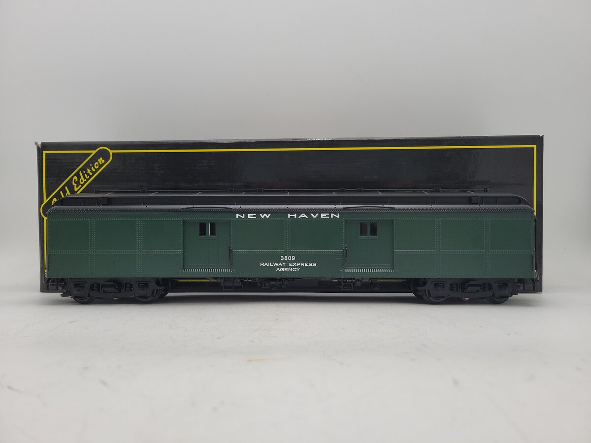 Weaver G22602LD O Gauge New Haven B6OB Baggage & Mail Car #3809 EX/Box