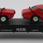 MTH 30-7639 O Gauge MTH Auto Transportation Flatcar with 2 Ertl '68 GTOs #1968 LN/Box