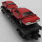MTH 30-7639 O Gauge MTH Auto Transportation Flatcar with 2 Ertl '68 GTOs #1968 LN/Box