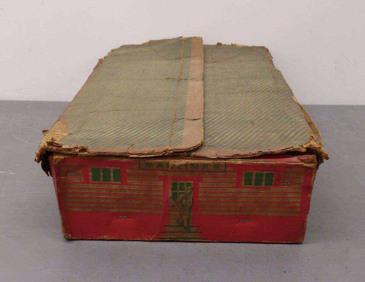 Marx 500 Vintage O Gauge Marlines Army Supply Military Train Steam Set VG/Box