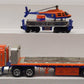 Lionel TMT-18418 O Flatbed Toy Truck & Operating Helicopter Car/Box