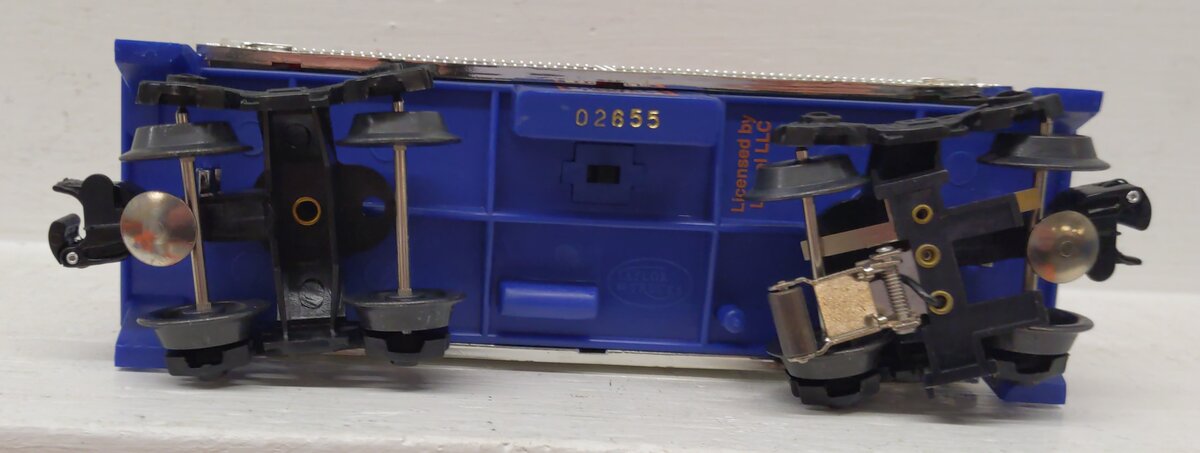 Lionel TMT-18418 O Flatbed Toy Truck & Operating Helicopter Car/Box