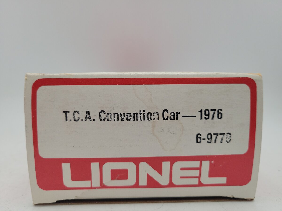 Lionel 6-9779 O Gauge 1976 Philadelphia TCA Convention Car LN/Box