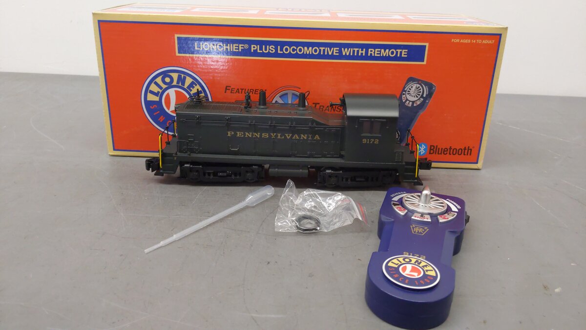 Lionel 6-85060 Pennsylvania LionChief+ NW2 Diesel with Bluetooth #9172 EX/Box