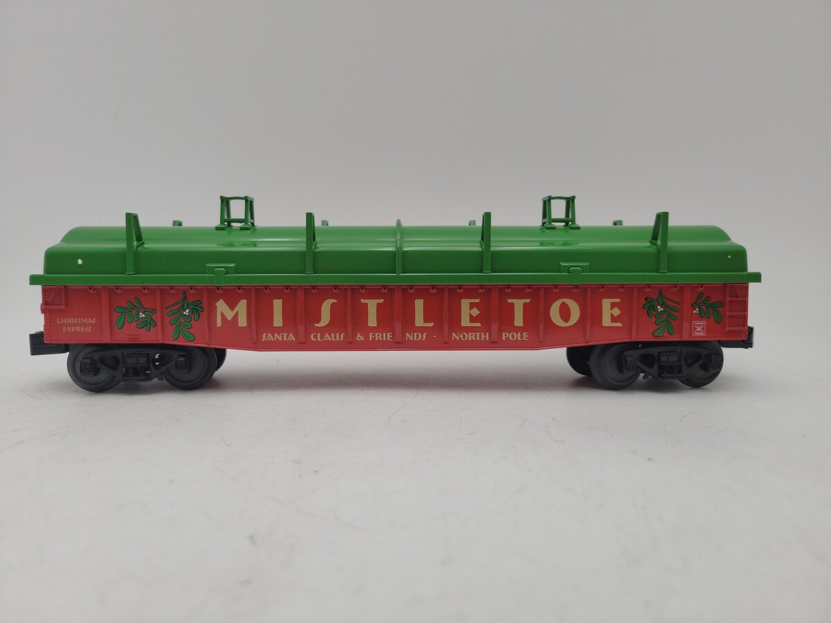 MTH 30-72081 O Christmas Gondola Car w/Cover EX/Box