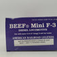 RMT 92715 O Pennsylvania  BEEF F-3 B-Unit Powered Diesel Locomotive EX/Box