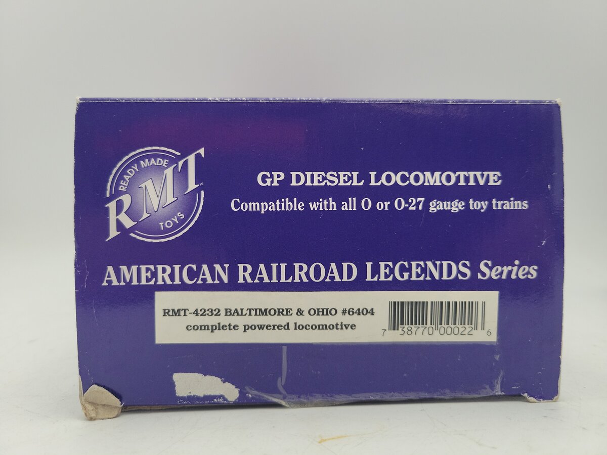 RMT 4232 O Gauge Baltimore & Ohio BEEP Diesel Locomotive #6404 EX/Box